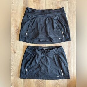 Brooks running skorts size medium